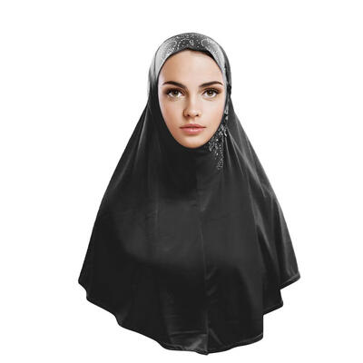 

Muslim Headscarf Embroidery Parent-Child Head Scarf Kids Adult Wrap Shawls