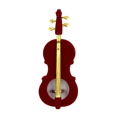 

〖Follure〗Newly Creative Guitars Jewelry Box Shape Earrings Bracelet Ring Necklace Storage