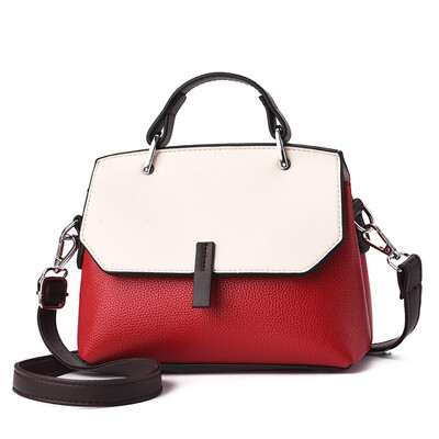 

Baggage lady fashion oblique Bag Color concise temperament lady single shoulder bag texture fresh handbag