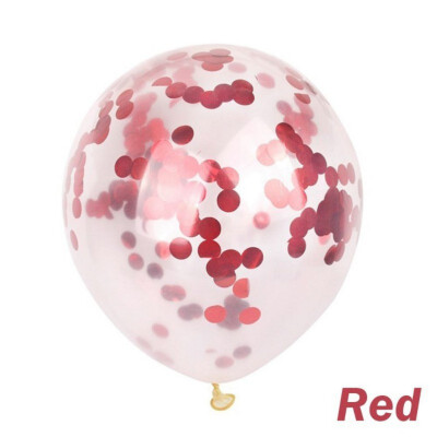 

5pcs 12inch Multicolor Confetti Balloon Party Wedding Decoration Christmas Balloons Decoration Birthday Balloon for Kids