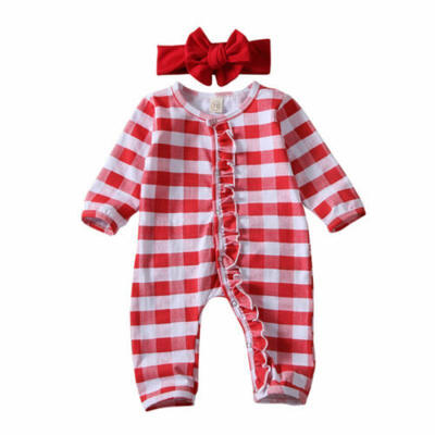 

Toddler Kid Baby Girls Autumn Clothes Cotton Romper Jumpsuit Bodysuit Outfit Set