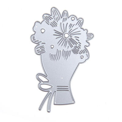 

A Bouquet of Flowers Metal Cutting Die Stencil DIY Scrapbooking Craft Tool