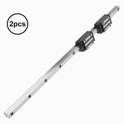 

Greensen 2pcs HGR15-500mm Linear Rail Guide Rail 15mm Width & 4pcs Carriage Slide Block