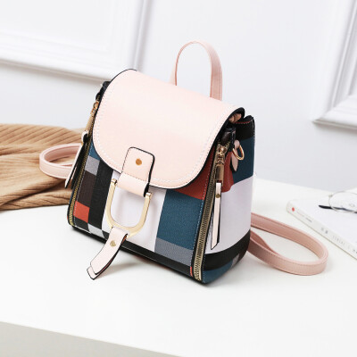 

Shangxin small bag lady checker multi-purpose bag Korean version Baitao oblique lady shoulder bag single shoulder bag double shoul