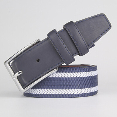 

new Young canvas belts mens casual belts mens new fashion belt stripes designer men high quality belts for women