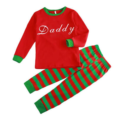 

Adult Men Kids Nightwear Sleepwear Family Matching Christmas Pajamas Set
