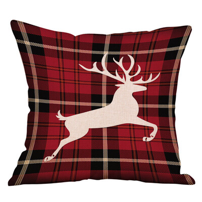 

〖Follure〗A Festival Pillow Case Linen Sofa Waist Throw Cushion Cover NEW