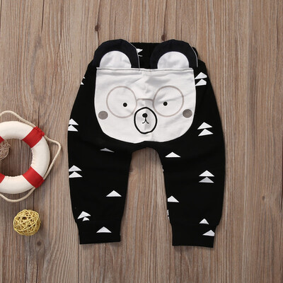 

Infant Baby Harem Pants Boys Girls Cartoon Bottoms Long Pants Leggings Trousers