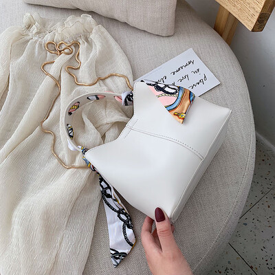 

Summer small bag handbags new 2019 Korean version of the wild shoulder slung fashion portable chain leisure bucket bag