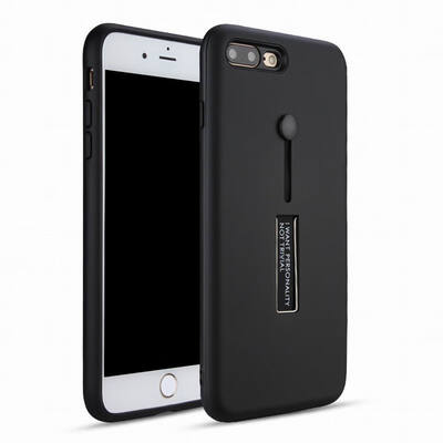 

Luxury Shockproof Case for iPhone 7 Plus8 Plus Case Metal Ring Stent Function Phone Cover