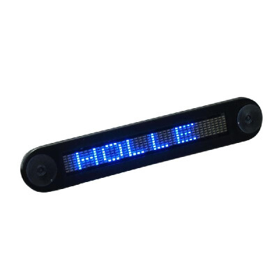 

12V Car Mini Super Slim LED Programmable Message Sign Scrolling Display Board with Remote