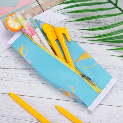 

Toponeto 1PC Cute Fruit Pencil Cases Pencil Bag Girls Stationery Office Mini Wallet Pouch