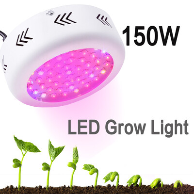 

150W Full Spectrum UFO Led Grow Light Plant Growing Light UV&IR Lighting Lamp UK
