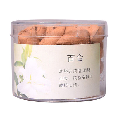 

〖Follure〗1 Box About 40pcs Retro Handmade Porcelain Ceramic Backflow Incense Burner Buddh