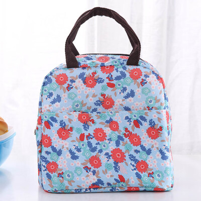 

Portable Lunch Printed Insulation Bag Thermal Food Picnic Lunch Box Bags For Women Men Students Kids