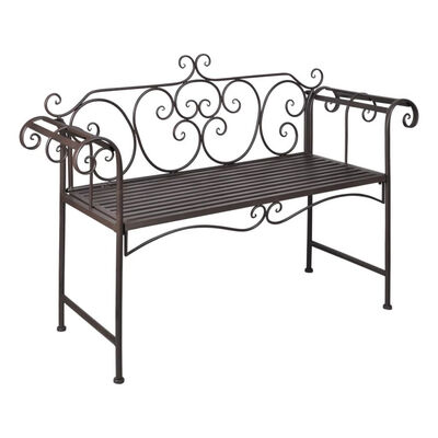 

Garden Bench 52 Steel Antique Brown