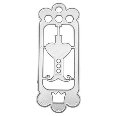 

Metal Cutting Dies Stencils for DIY Scrapbooking Photo Album Beard Bookmark