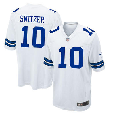 

Youth Football Jersey Dallas Cowboys Ryan Switzer White Game Jersey