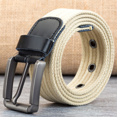 

110cm-140cm Mens Quality Canvas Belts for Jeans Male Luxury Casual Straps Buckle Strap Knitted Tactical Belts For Men Ceintures