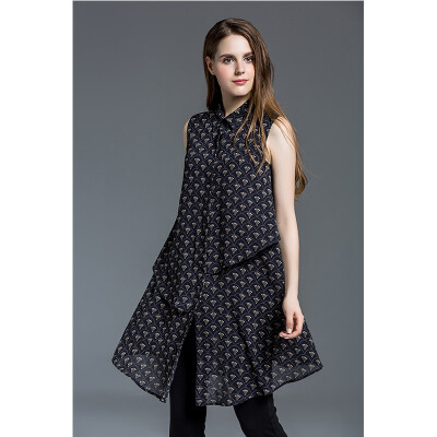

inHIM Female summer dress top two long shirts fashion professional 17394