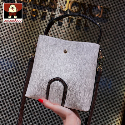 

Foreign air bag woman 2019 new Korean version 100 bucket bag handbag fashion single shoulder oblique bag tide