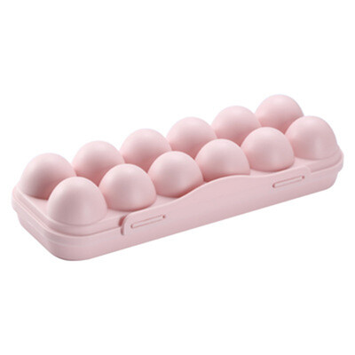 

301165cm New Eggs Storage Box Case With Lid 12-grid Snap-in Type Anti-collision Anti-breaking