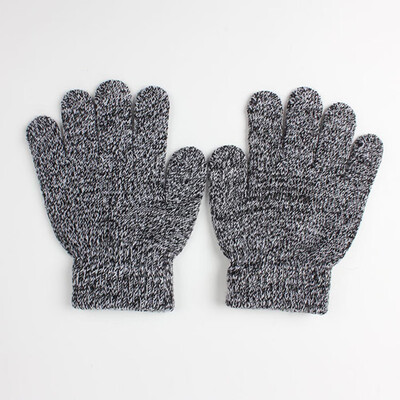

Winter Warm Baby Gloves Children Knitted Stretch Mittens Kids Solid Girls Gloves Full Finger Glove Knitted Gloves