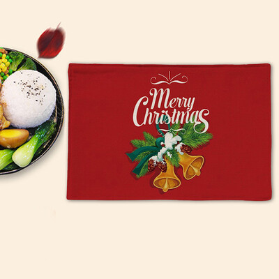 

〖Follure〗Christmas Ddecorations Restaurant Hotel Creative Household Goods Table Mat