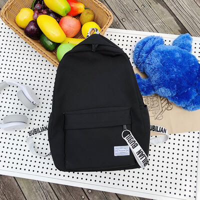 

School bag female ins wind shoulder bag male fashion trend Korean version of Harajuku high school students junior high school students large capacity backpack