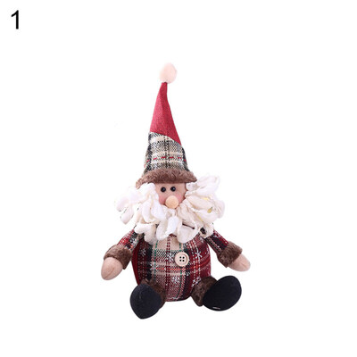 

Christmas Santa Claus Snowman Ornament Party Xmas Table Decoration Doll Gift