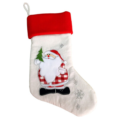 

Siaonvr Merry Christmas Plush Tree Hanging Gift Candy Large Socks Decoration