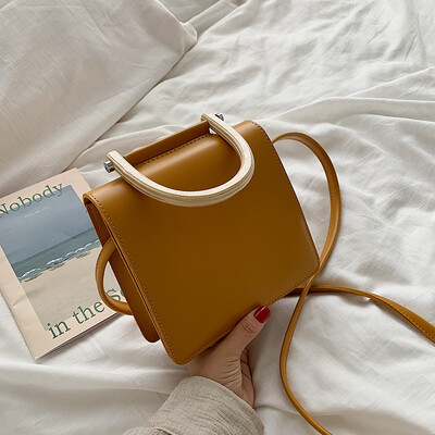 

French niche net red bag ocean female bag 2019 new fashion Korean version of the wild shoulder slung handbag