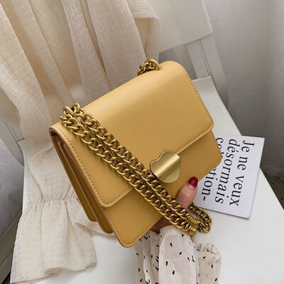 

Summer bag handbags new 2019 tide small fresh Korean version of the wild shoulder Messenger bag fashion chain small square bag