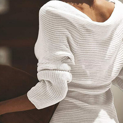 

Womens Tops Ladies Sweatshirt Winter Long Sleeve Casual Tops Off Shoulder