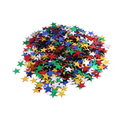 

4000pcs Pentagram Colorful Table Confetti Christmas Party Wedding Decor