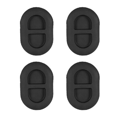 

4Pcs Black Floor Pan Drain Plug Rear Floor Pan Body Plug Small Rubber Plug Fit for Jeep Wrangler JK JL