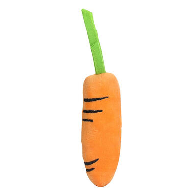 

Cute Cartoon Carrot Plush Pets Toys Dogs Puppy Sound Squeaker Biting Toy