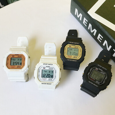 

INS Super Fire Electronic Watch Birthday Gift Girls Girls Girls Girls Students with Alarm Clocks