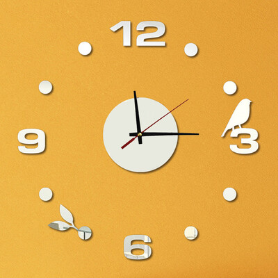 

〖Follure〗Fashion Home Wall DIY Clock Self Adhesive Interior Creative Decoration SR