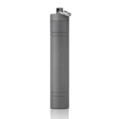 

TOMSHOO Titanium EDC Container Waterproof Capsule Seal Bottle Pills Box Case Keychain Camping Outdoor Survival Emergency Travel K