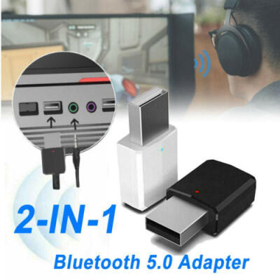 

2019 NEW Bluetooth 50 Audio TransmitterReceiver Adapter 2-in-1 TV Computer PC