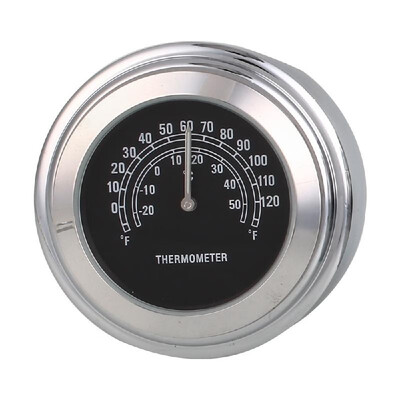 

Motorcycle Waterproof Handlebar Mount Dial Thermometer Motor Fittings Motorcycle Handlebars Tools