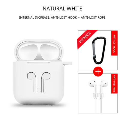 

Earphone Case For Apple Airpods Strap Soft Silicone Headphone Case Earphone Accessories Protective Wireless Bluetooth Co