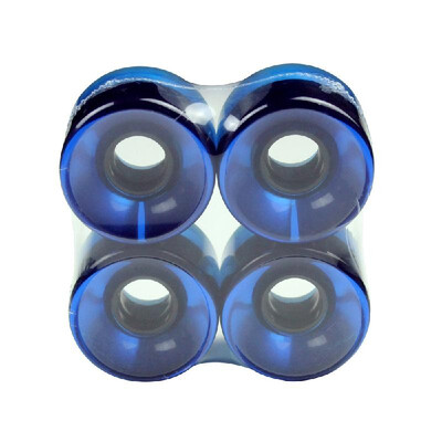 

4Pcs 60 45mm Transparent PU Cruiser Skateboard Wheels