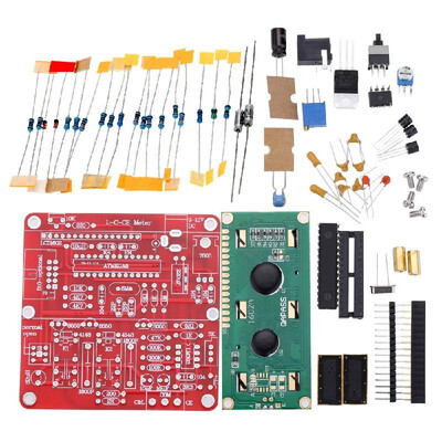 

M8 Digital Inductance Capacitance Meter DIY Kit Electrolytic Capacitor Testing Tester