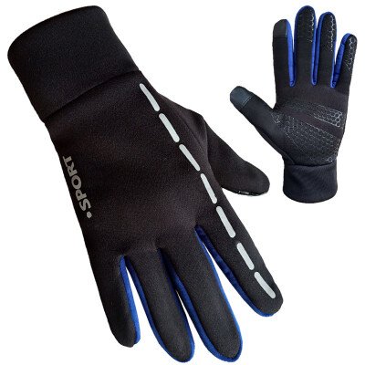 

1 Pair MenWomen Winter Warm Gloves Outdoor Bicycle Riding Full Finger Sports