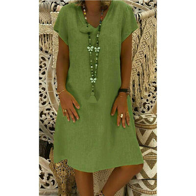 

Women Summer Boho Long Maxi Dress Evening Cocktail Party Beach Dresses Plus Size