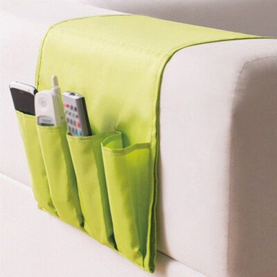 

Toponeto Home Sofa Side Storage Bag Sundry Bag Storage Bag Hanging Bag 4 Pockets