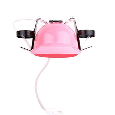 

Gobestart New Exotic Beer & Soda Guzzler Helmet & Drinking Hat Novelty Gift Toys