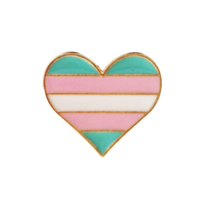 

222cm Metal Cartoon Rainbow Brooches Love-heart Shape Brooches Jewelry Decoration For Men Women Unisex